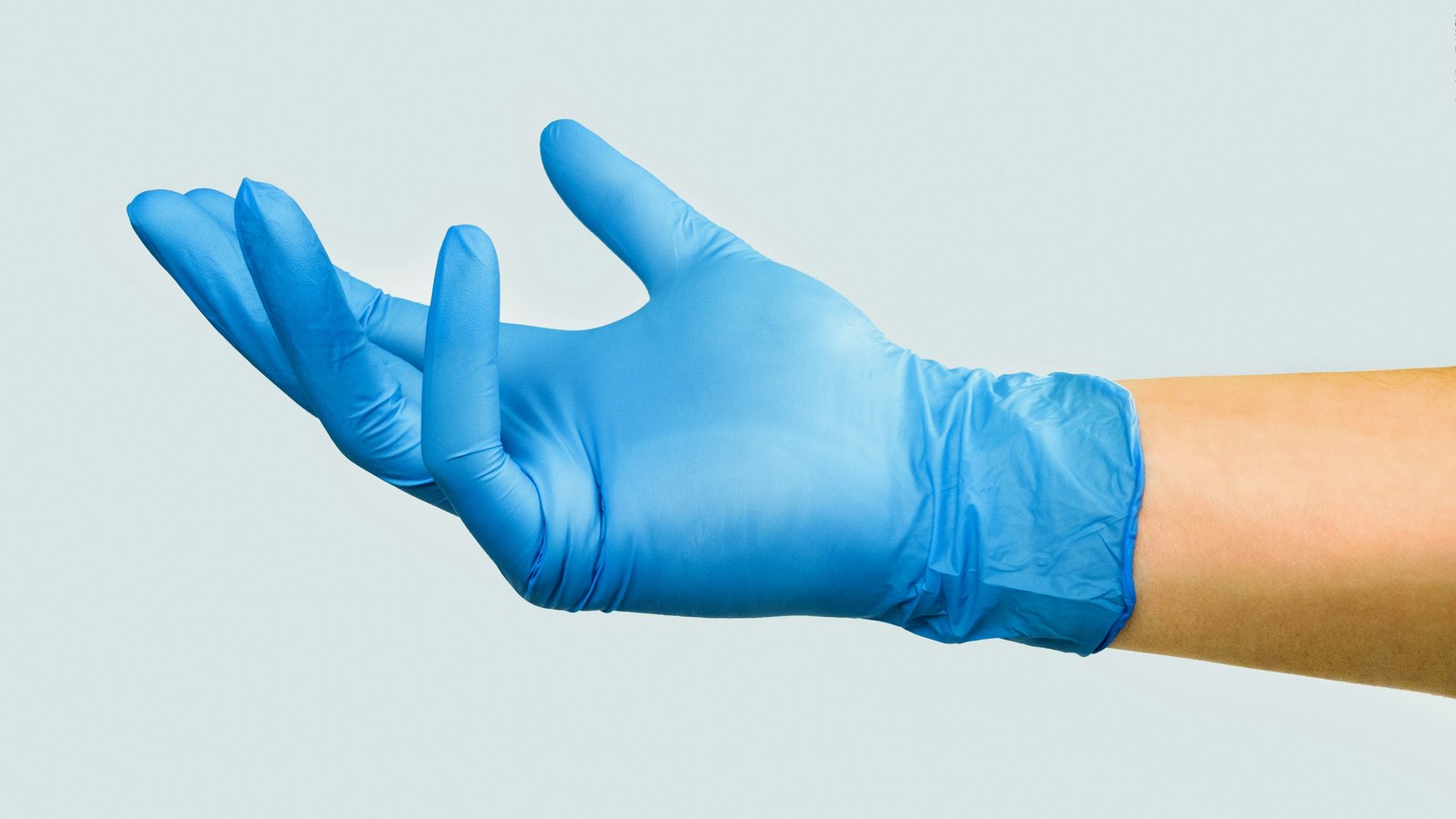 Latex glove as a symbol for a latex allergy